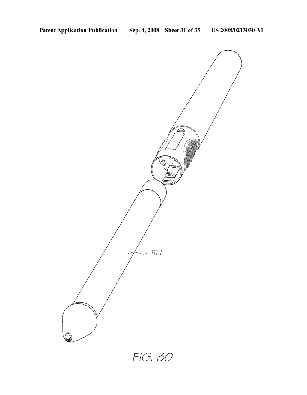 Ink Cartridge For A Pen-Shaped Printer - diagram, schematic, and image 32