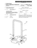 TRAFFIC BARRICADE HAVING INTERCHANGEABLE PARTS diagram and image