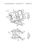 TRAFFIC BARRICADE HAVING INTERCHANGEABLE PARTS diagram and image