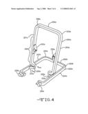 TRAFFIC BARRICADE HAVING INTERCHANGEABLE PARTS diagram and image