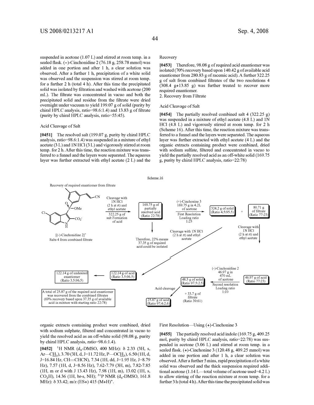 Enantiomerically pure phosphoindoles as HIV inhibitors - diagram, schematic, and image 49