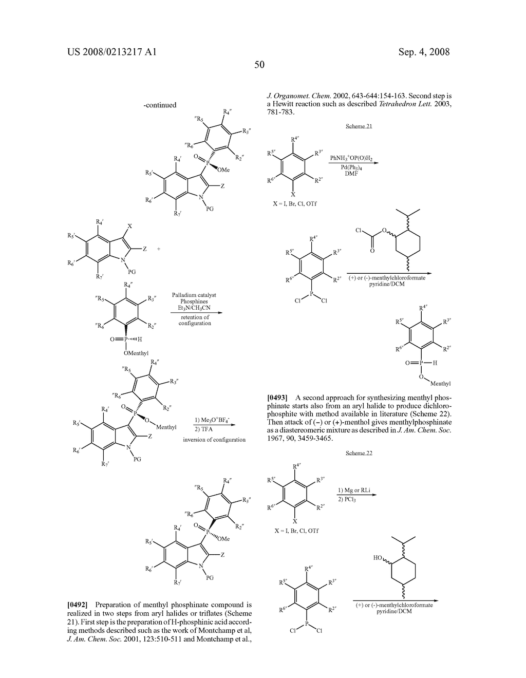 Enantiomerically pure phosphoindoles as HIV inhibitors - diagram, schematic, and image 55