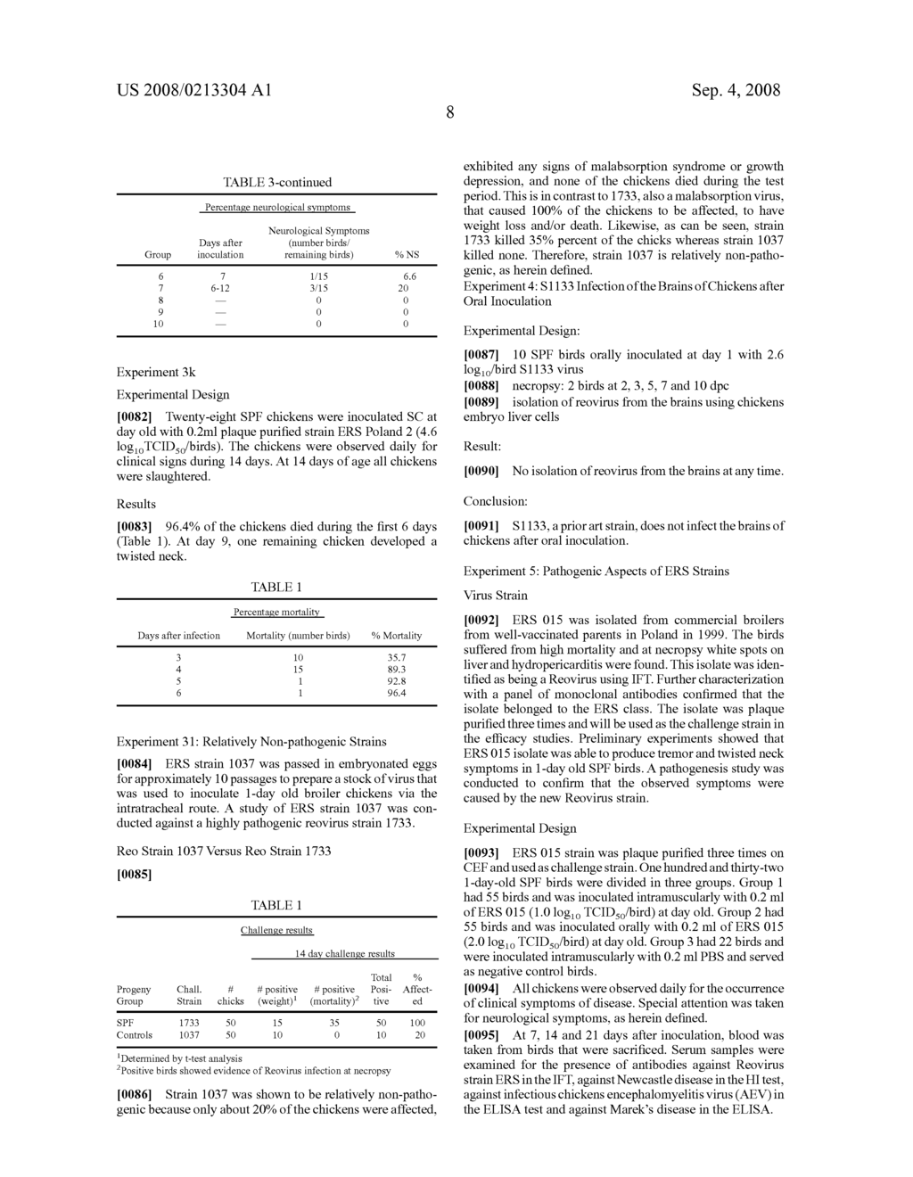 Methods of Treating and Preventing Neurological Symptons Caused by Avian Reovirus and Novel Associated Characteristics - diagram, schematic, and image 09