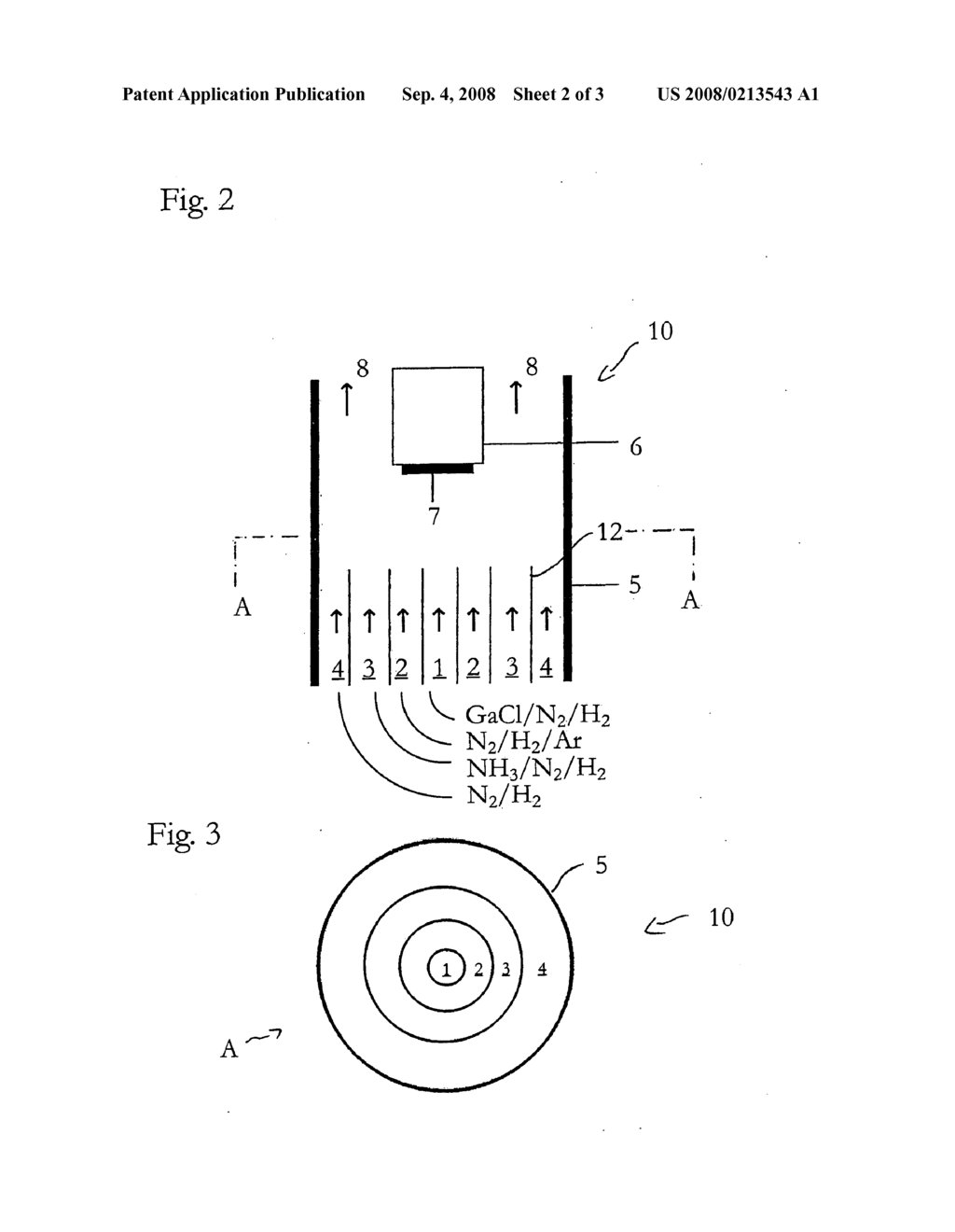 Method and device for manufacturing semiconductor compound materials by means of vapour phase epitaxy - diagram, schematic, and image 03