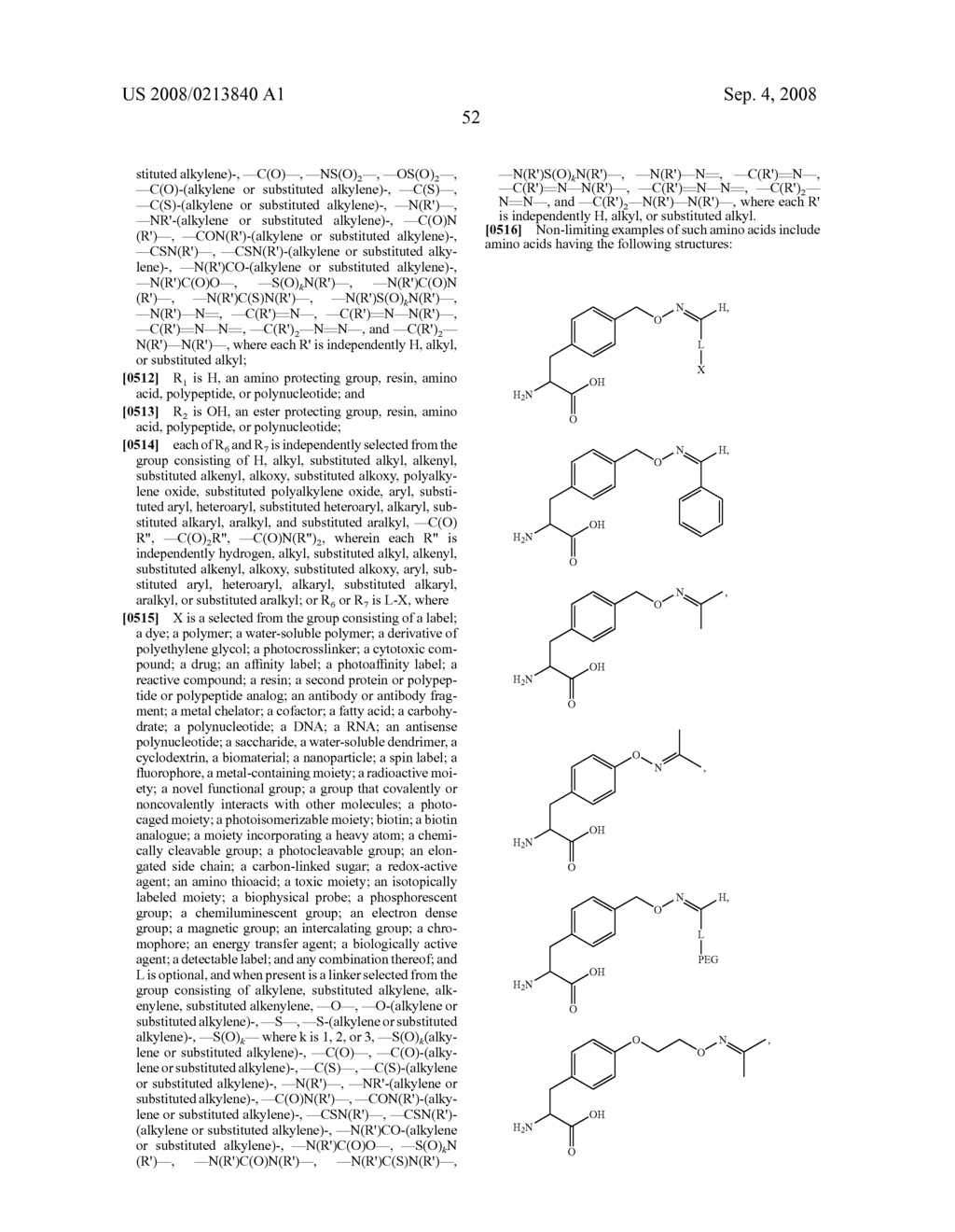 Compositions Containing, Methods Involving, and Uses of Non-Natural Amino Acids and Polypeptides - diagram, schematic, and image 118