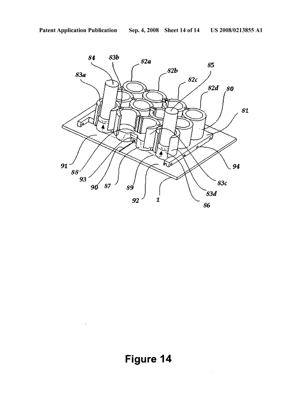 Planar electroporation apparatus and method - diagram, schematic, and image 15