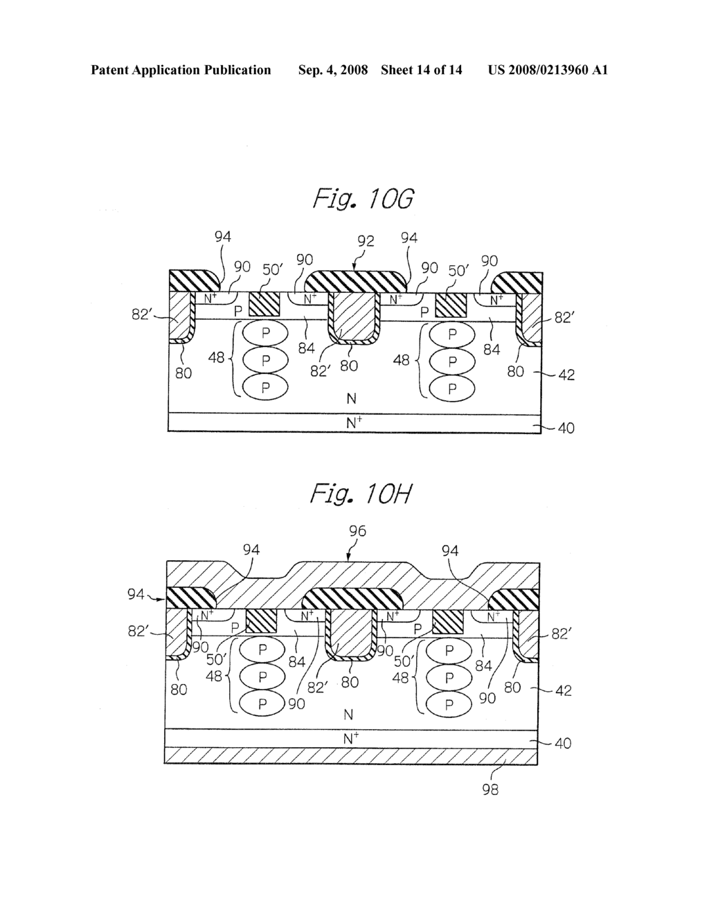 METHOD OF PRODUCING A SEMICONDUCTOR DEVICE HAVING A TRENCH-STUFFED LAYER - diagram, schematic, and image 15