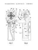 Apparatus and method for delivering bubble solution to a dipping container diagram and image