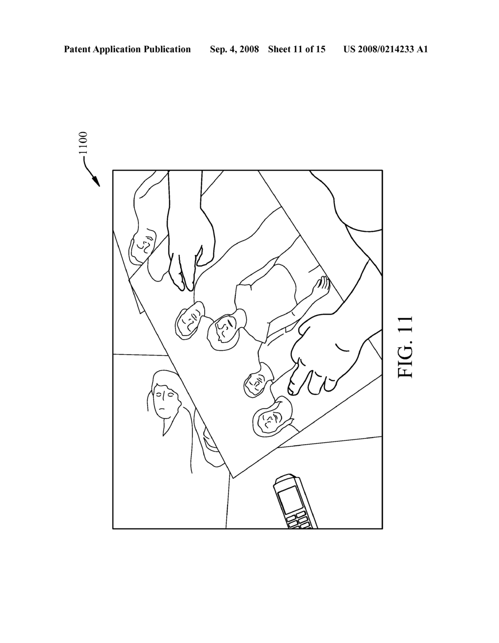 CONNECTING MOBILE DEVICES VIA INTERACTIVE INPUT MEDIUM - diagram, schematic, and image 12