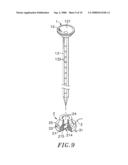 ADJUSTABLE GOLF TEE SET diagram and image