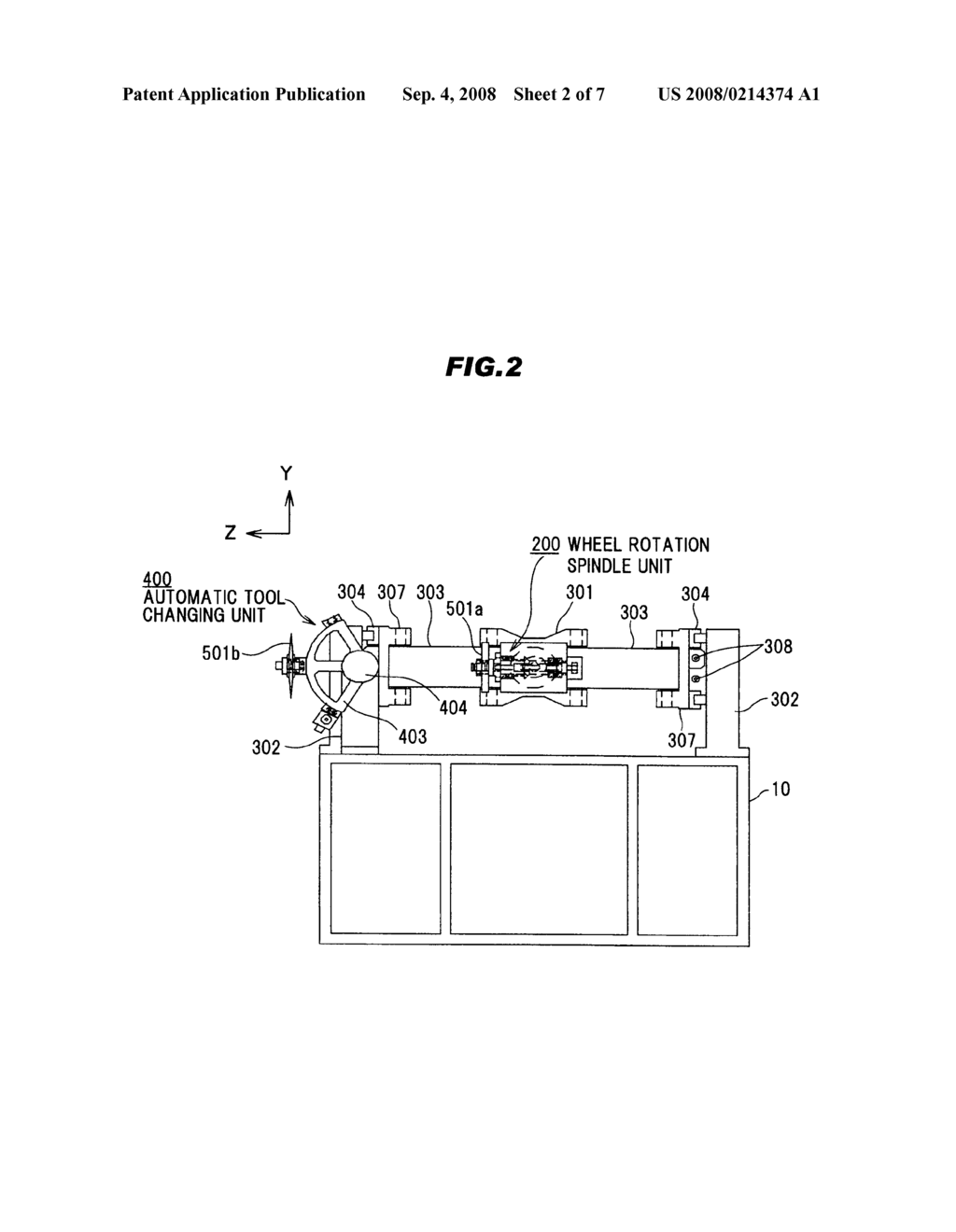 MACHINE TOOL AND CONTROL METHOD THEREFOR - diagram, schematic, and image 03