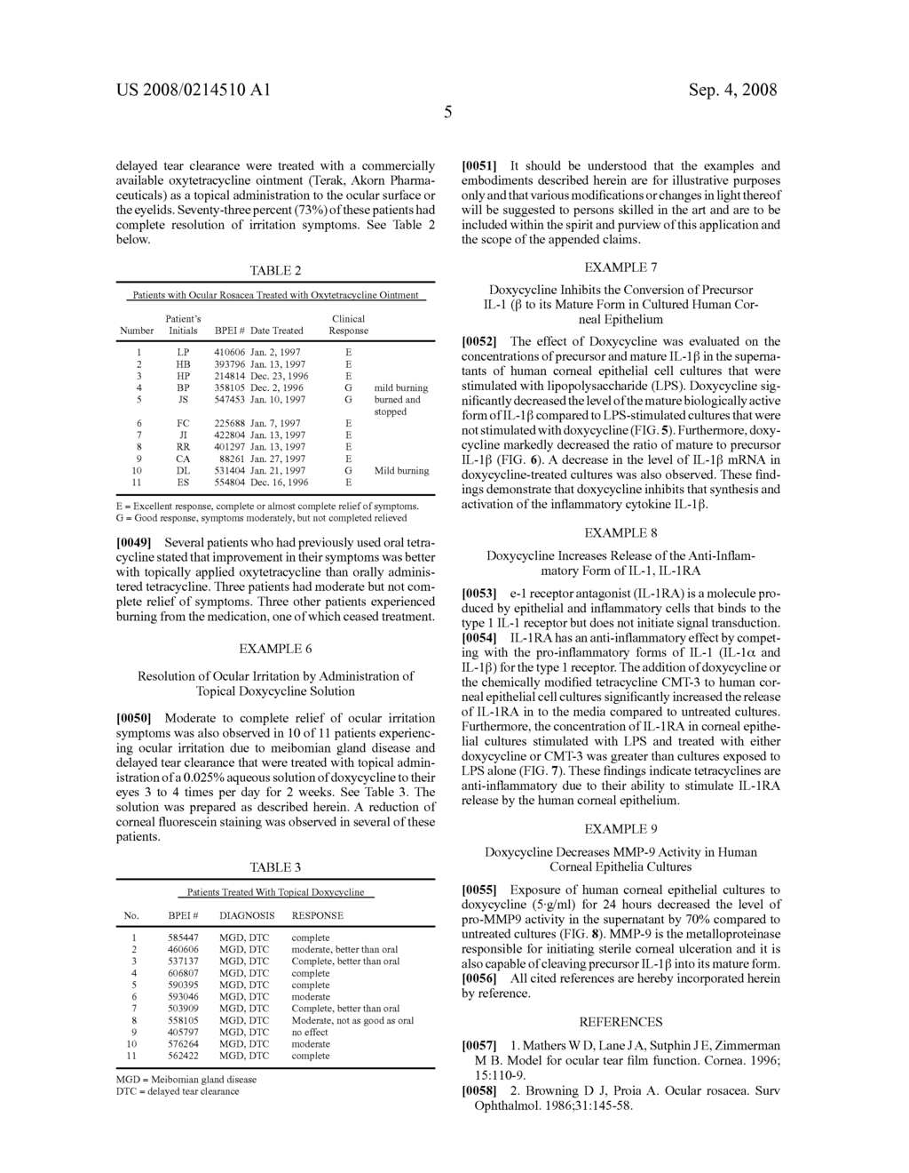 Methods and compositions for treating meibomian gland disease - diagram, schematic, and image 14