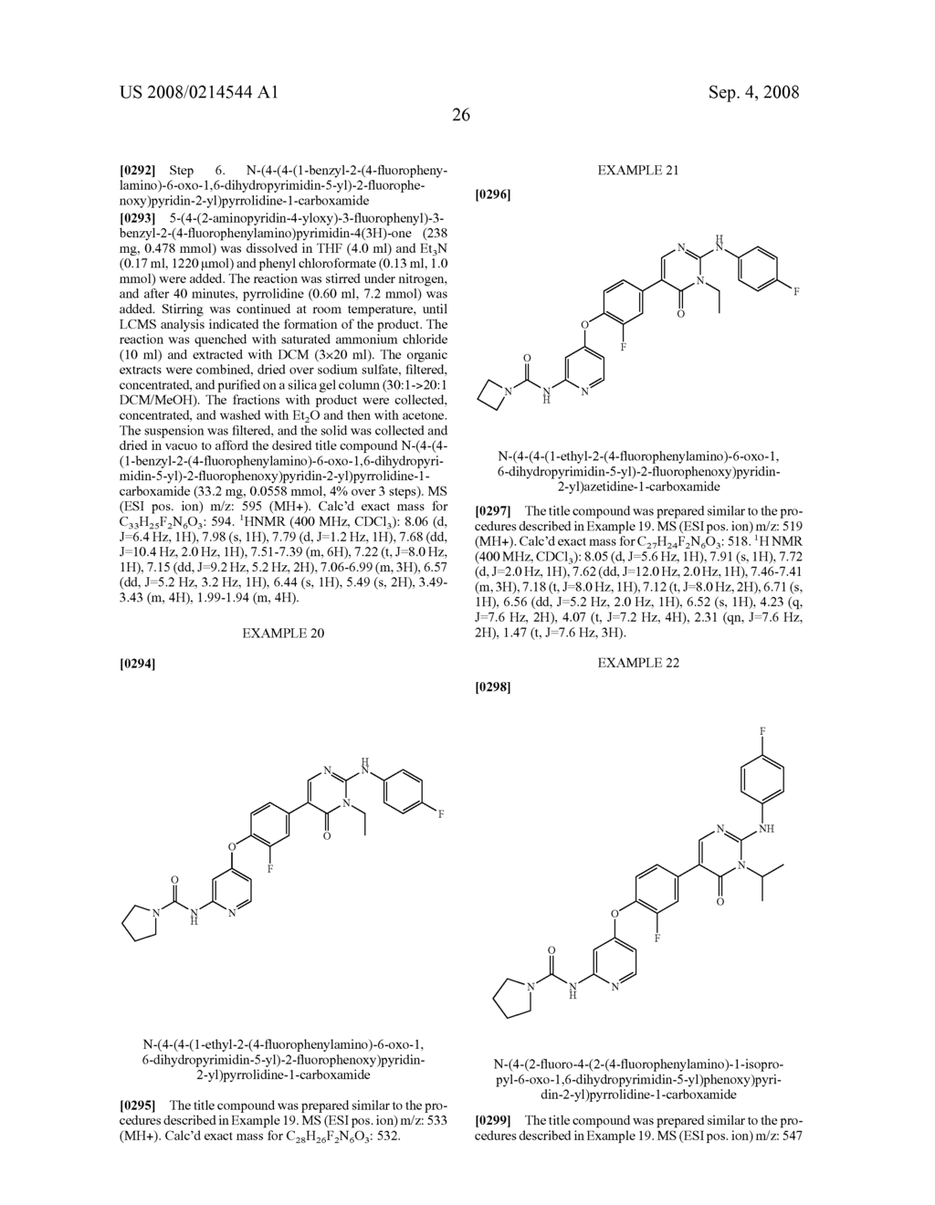 Substituted heterocycles and methods of use - diagram, schematic, and image 27