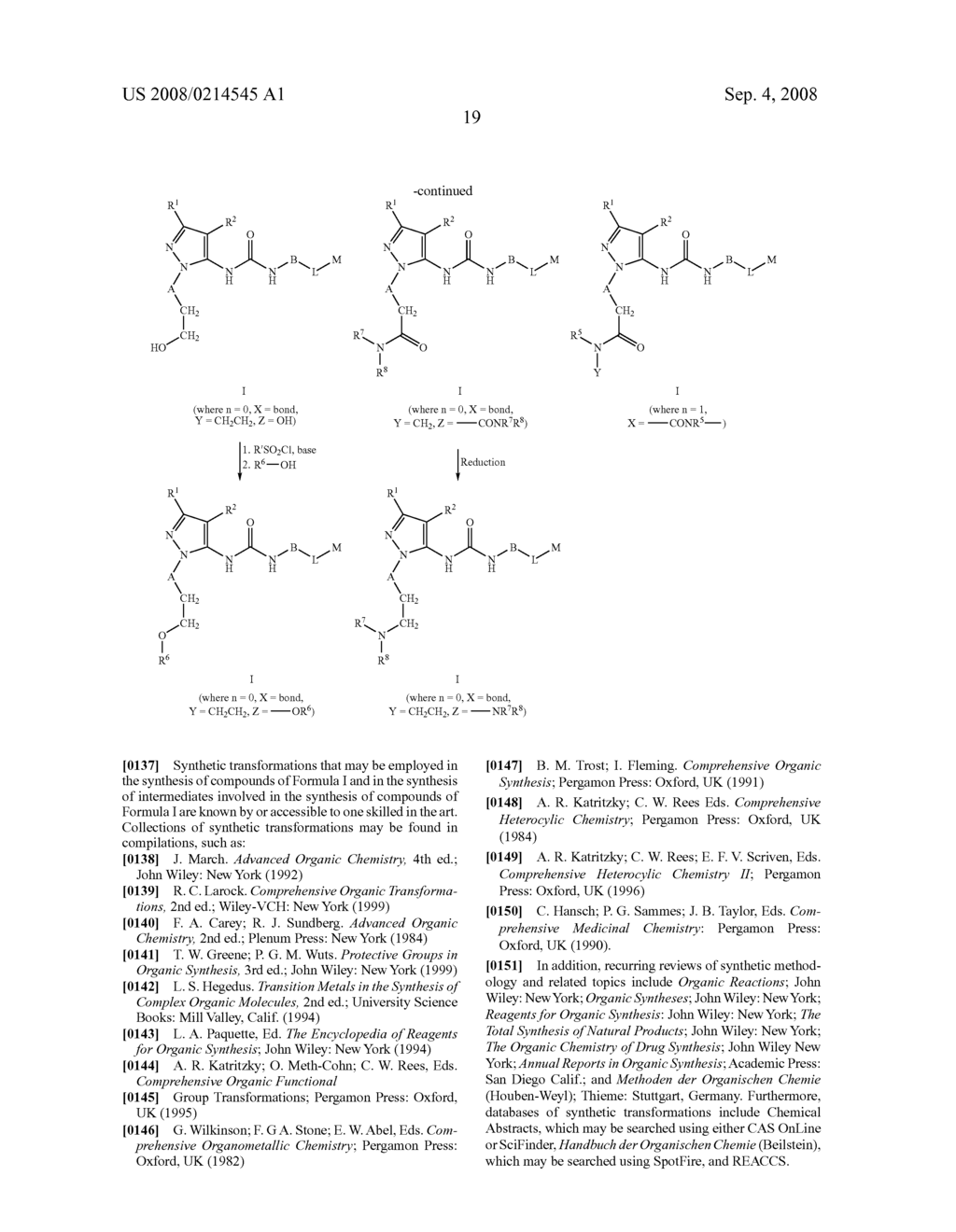 Substituted Pyrazolyl Urea Derivatives Useful in the Treatment of Cancer - diagram, schematic, and image 20