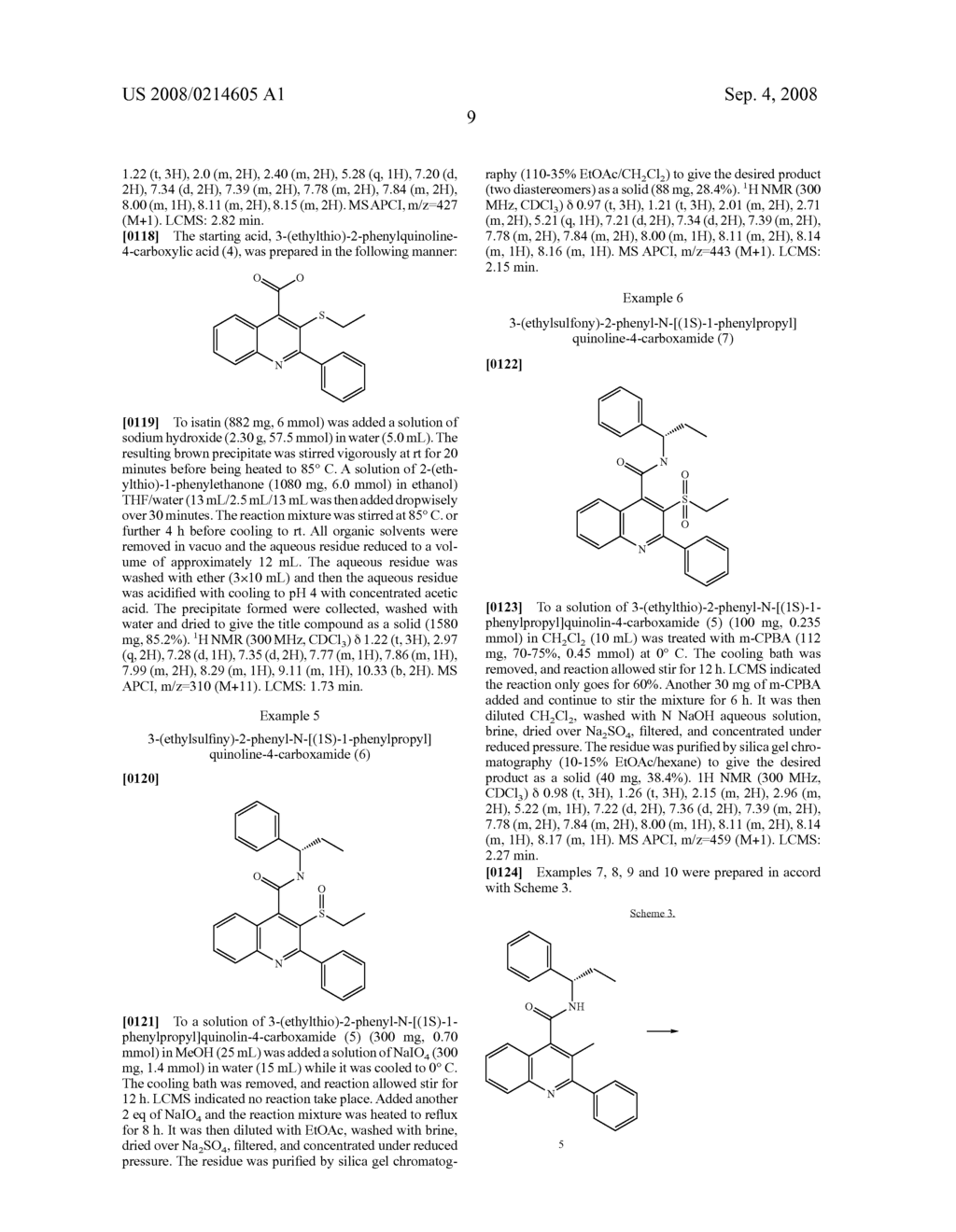 Alkyl Sulfoxide Quinolines as Nk-3 Receptor Ligands - diagram, schematic, and image 10