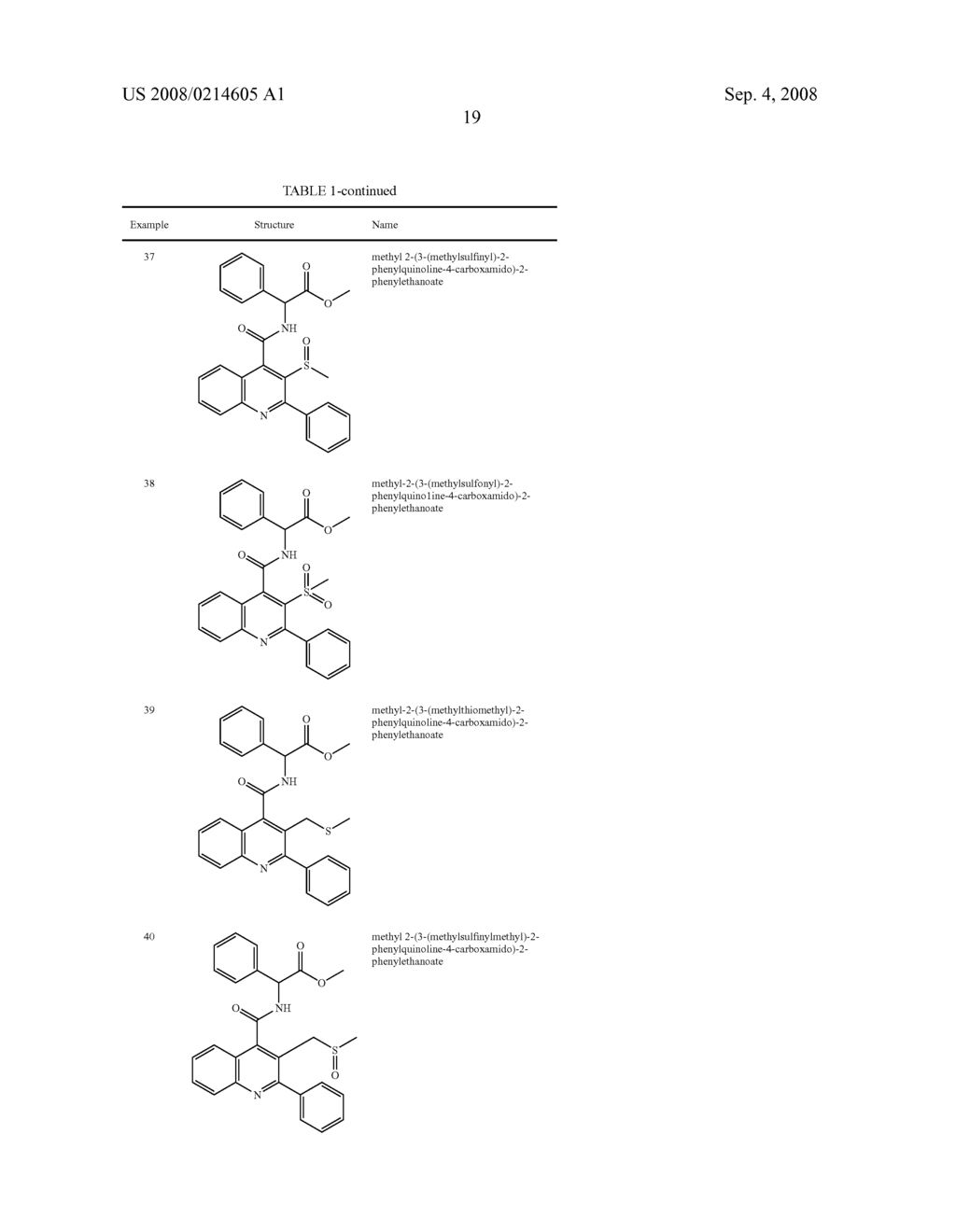 Alkyl Sulfoxide Quinolines as Nk-3 Receptor Ligands - diagram, schematic, and image 20