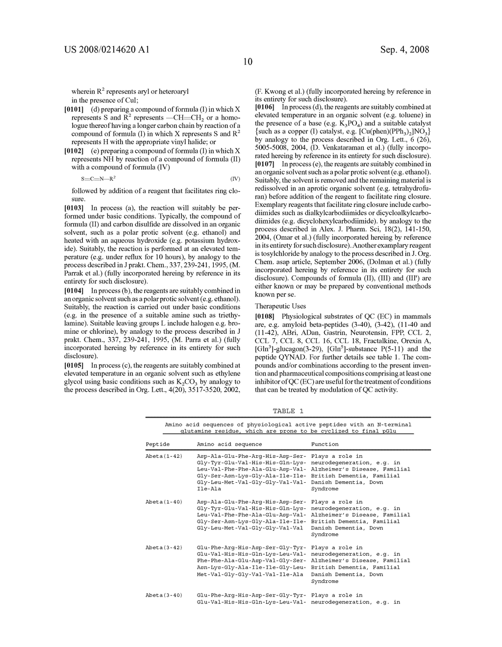 NOVEL INHIBITORS OF GLUTAMINYL CYCLASE - diagram, schematic, and image 11