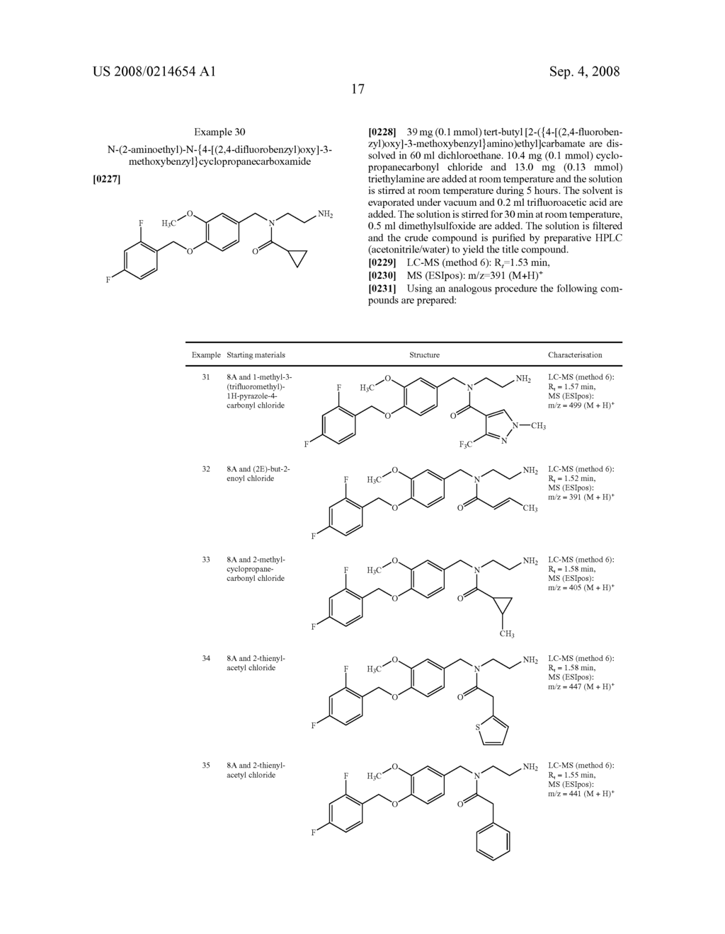 Substituted Benzyloxy-Phenylmethylamide Derivatives - diagram, schematic, and image 18