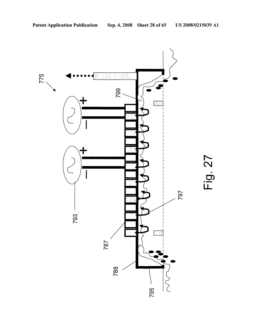 Method and Apparatus for Inhibiting Pain Signals During Vacuum-Assisted Medical Treatments of the Skin - diagram, schematic, and image 29