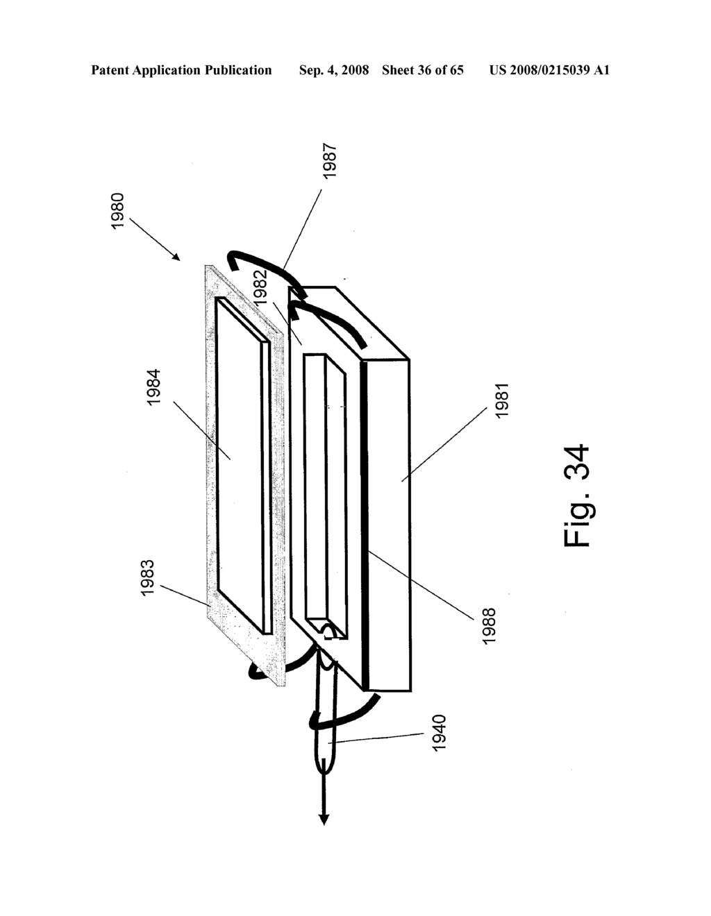 Method and Apparatus for Inhibiting Pain Signals During Vacuum-Assisted Medical Treatments of the Skin - diagram, schematic, and image 37