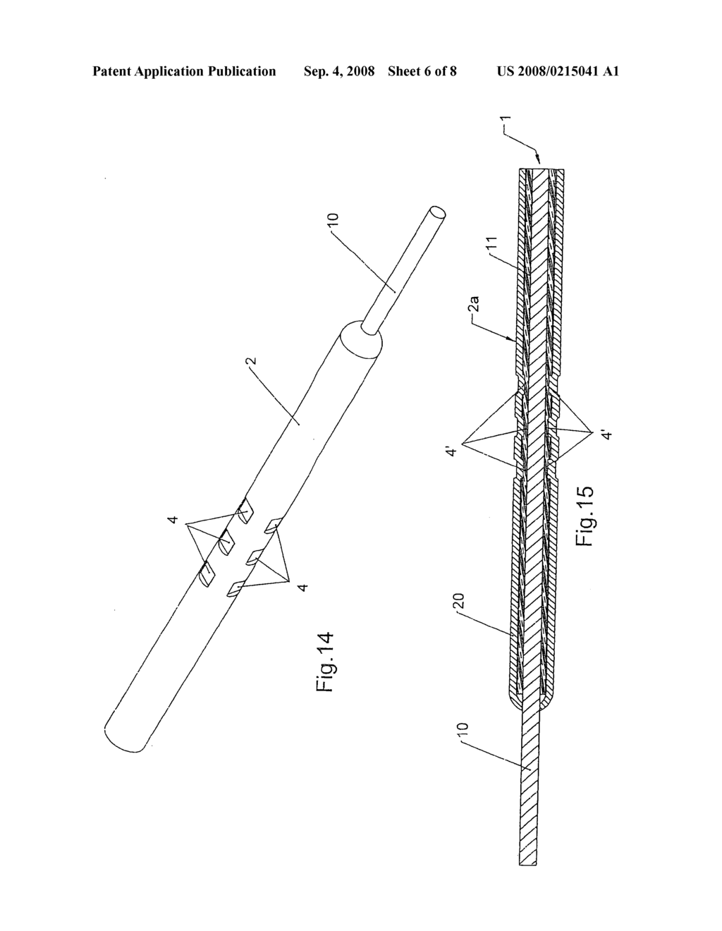 Cannula/optical fibre assembly and laser instrument including said assembly - diagram, schematic, and image 07