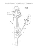 Endoscopic treatment instrument diagram and image