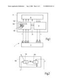 Control loop for regulating a combustion process diagram and image