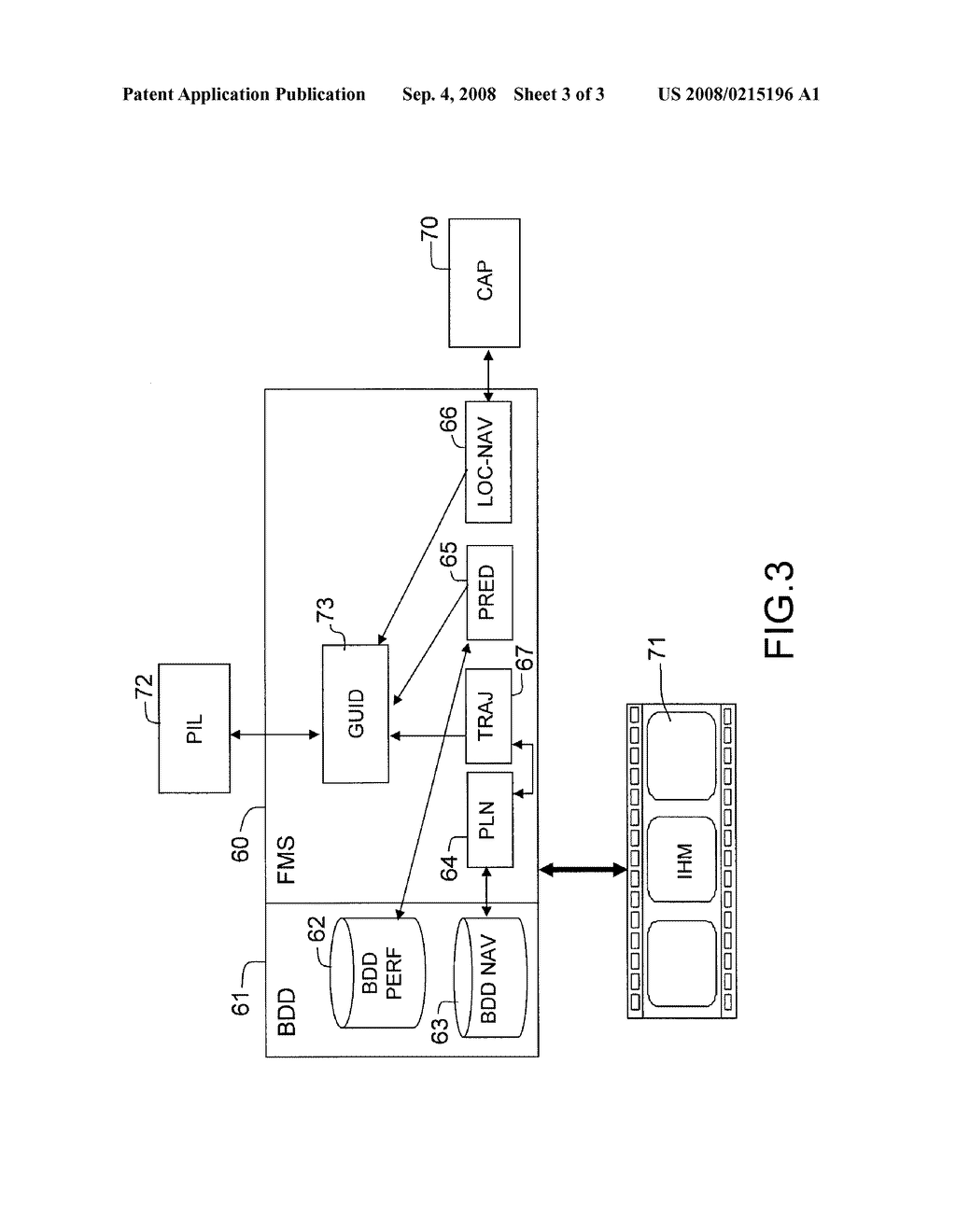 METHOD AND SYSTEM USED BY AN AIRCRAFT TO FOLLOW A DESCENT TRAJECTORY MATCHED WITH A TIME SCHEDULE - diagram, schematic, and image 04