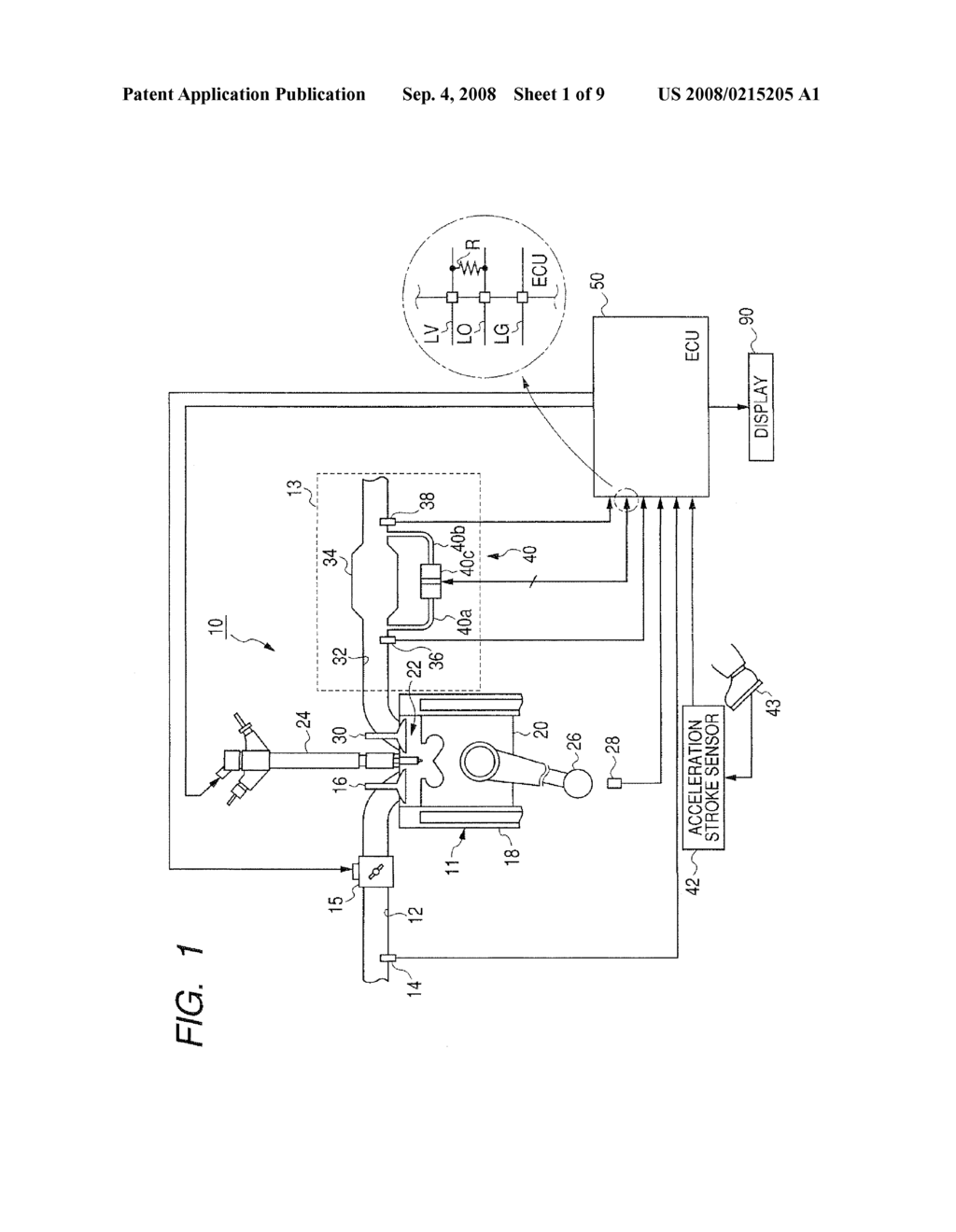 DIAGNOSTIC DEVICE FOR INTERNAL COMBUSTION ENGINE - diagram, schematic, and image 02