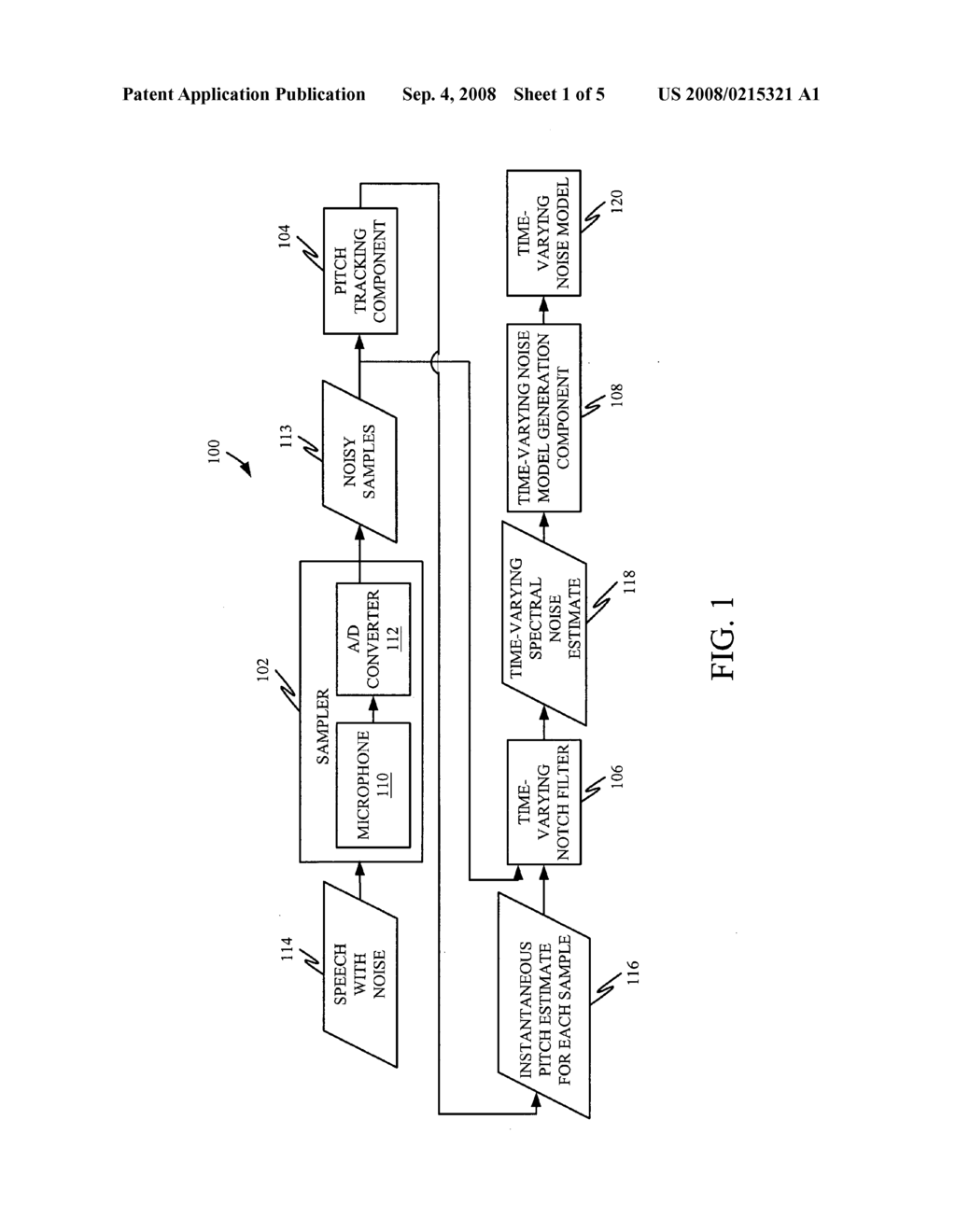 Pitch model for noise estimation - diagram, schematic, and image 02