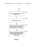 System and method for generating an alternative product recommendation diagram and image