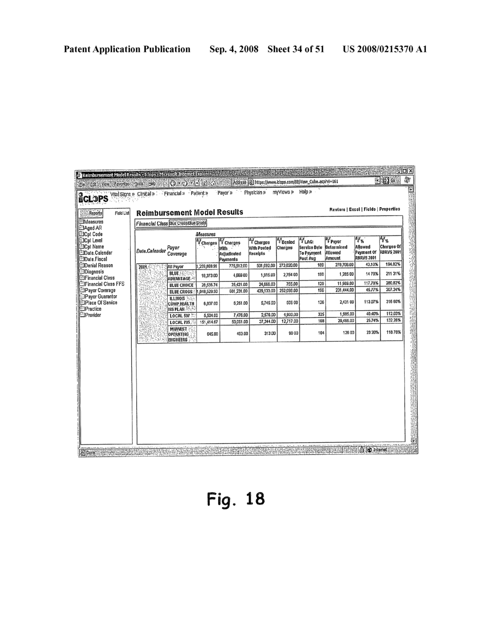 System and Method for Providing Remote Users with Reports and Analyses Based on User Data and Adaptable Reporting with the Ability to Alter, Modify or Augment Such Reports and Analyses through Web-Based Technology - diagram, schematic, and image 35