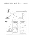 Online music and other copyrighted work search and licensing system diagram and image