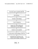 Data file management and search method and system based on file attributes diagram and image