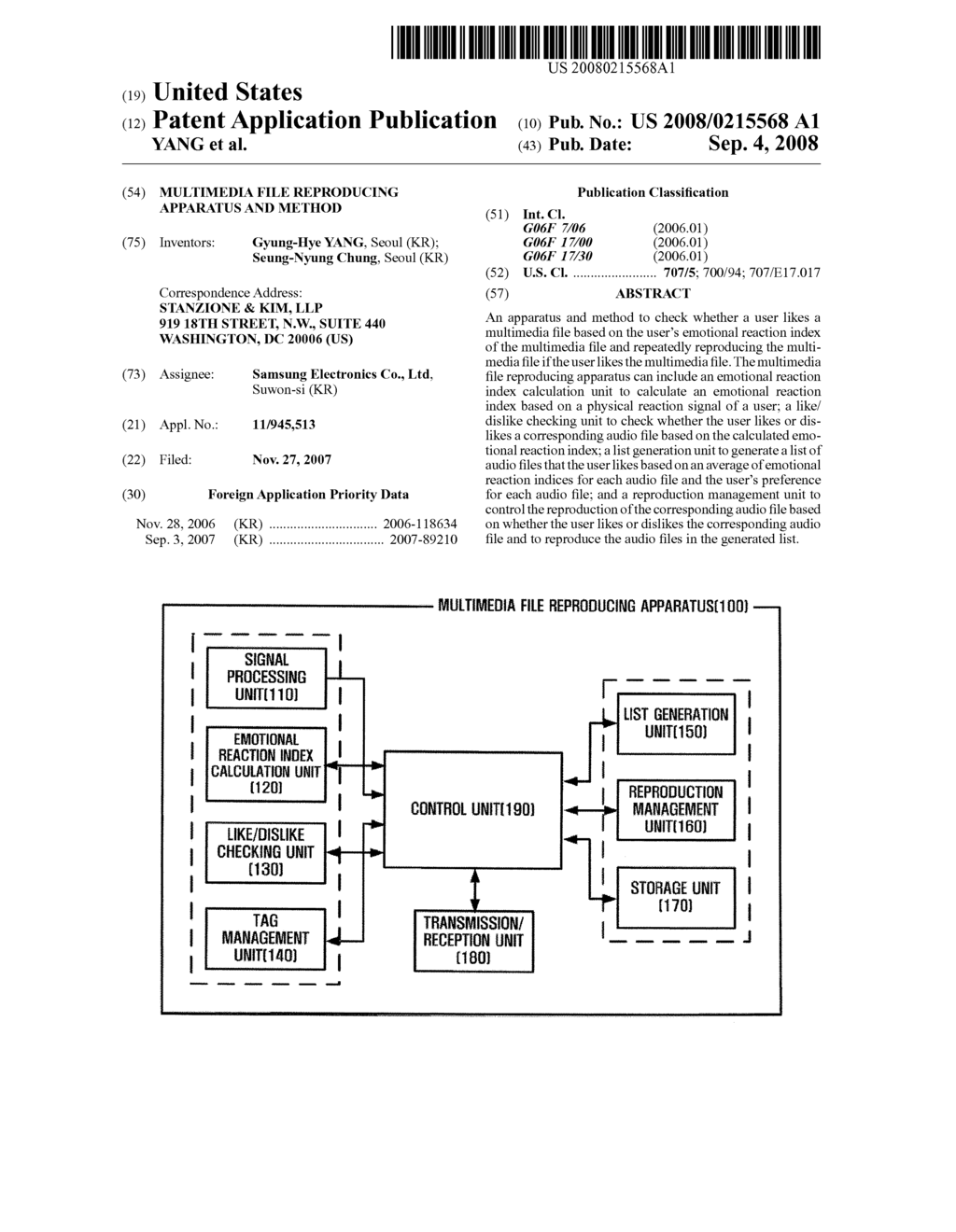 MULTIMEDIA FILE REPRODUCING APPARATUS AND METHOD - diagram, schematic, and image 01