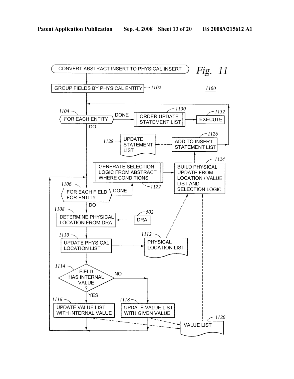 SEQUENCED MODIFICATION OF MULTIPLE ENTITIES BASED ON AN ABSTRACT DATA REPRESENTATION - diagram, schematic, and image 14