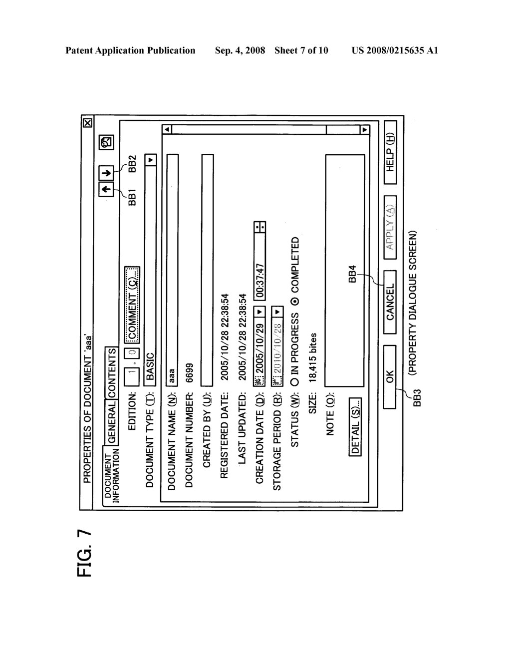 Document management apparatus, document management program, and recording medium - diagram, schematic, and image 08