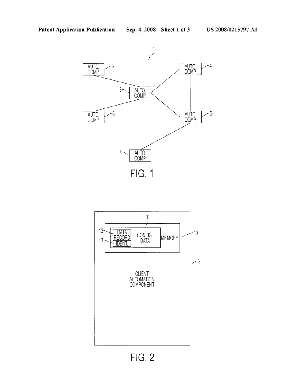 Method for storing data in a memory in a distributed automation system and method for coupling and automation component to a distributed automation system - diagram, schematic, and image 02