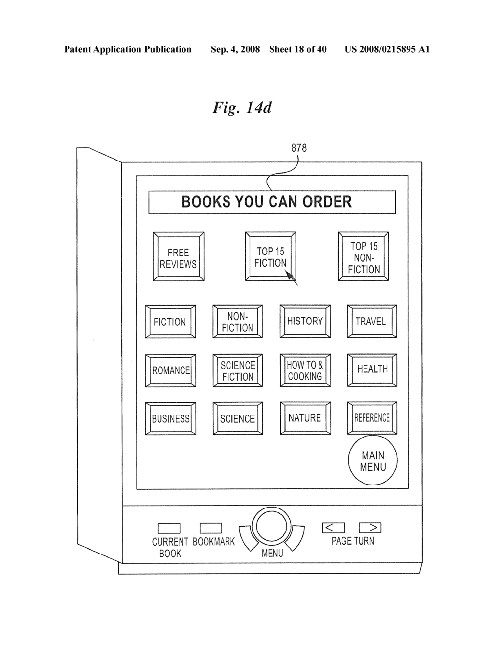 Electronic book secure communication with home subsystem - diagram, schematic, and image 19