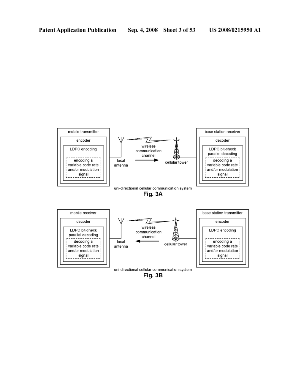 LDPC (Low Density Parity Check) coded signal decoding using parallel and simultaneous bit node and check node processing - diagram, schematic, and image 04