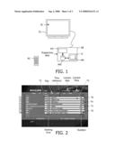 Device For Processing Electronic Program Guide Data to be Displayed by an Electronic Equipment Within Pages Associated to Time References diagram and image