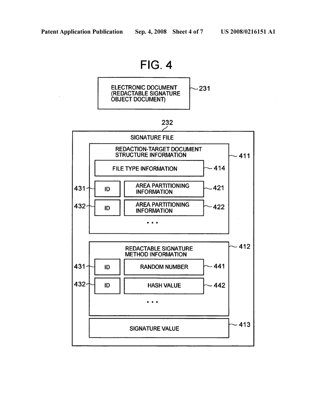 Electronic data authenticity assurance method and program - diagram, schematic, and image 05