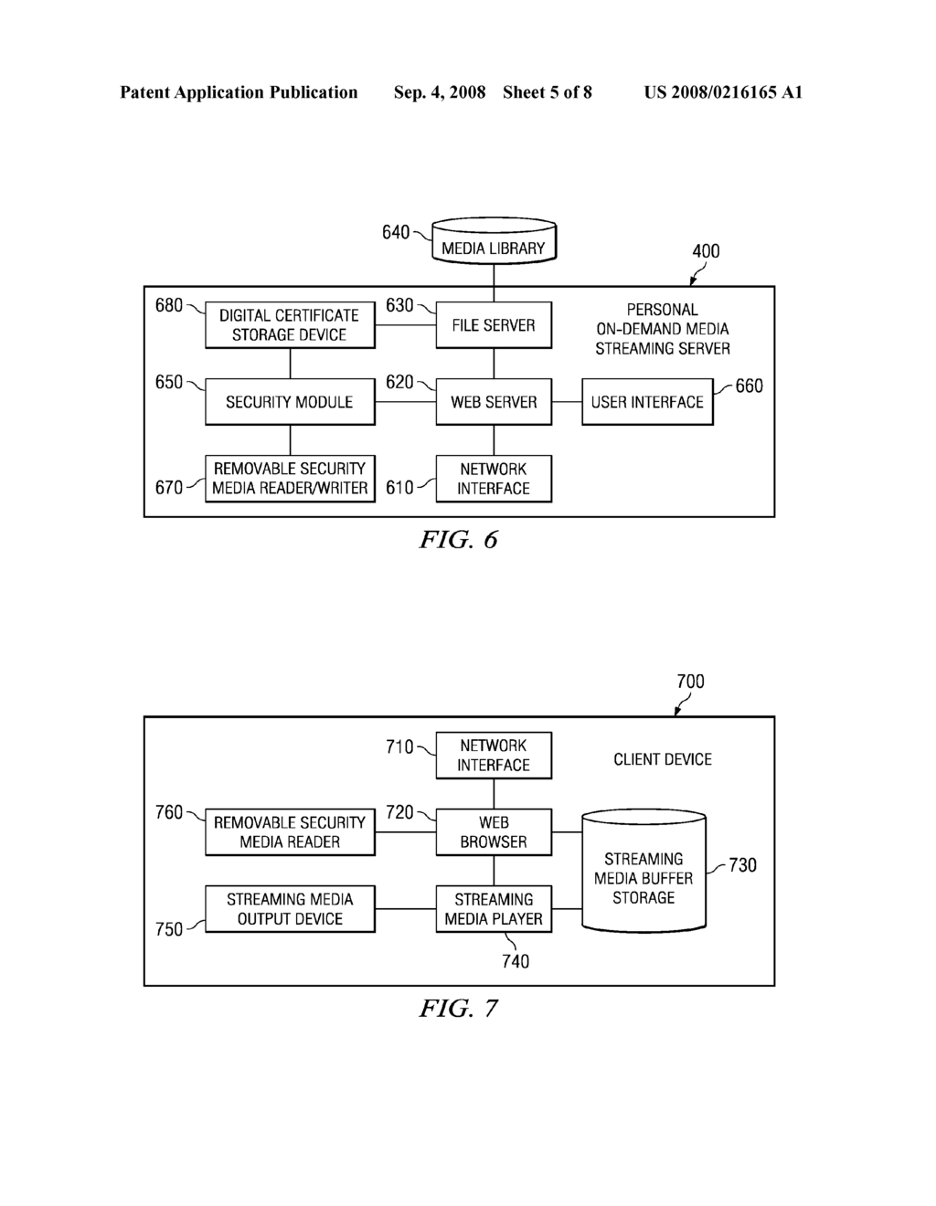 Method and System for Providing On-Demand Media Streaming from a User's Own Library to a Receiving Device of the User - diagram, schematic, and image 06