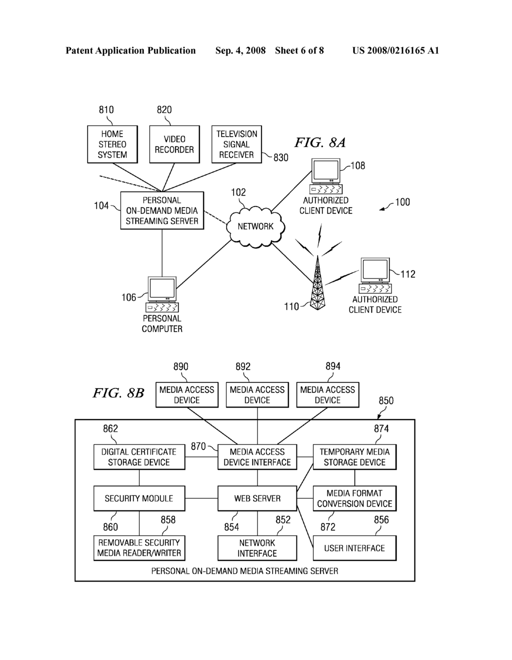 Method and System for Providing On-Demand Media Streaming from a User's Own Library to a Receiving Device of the User - diagram, schematic, and image 07