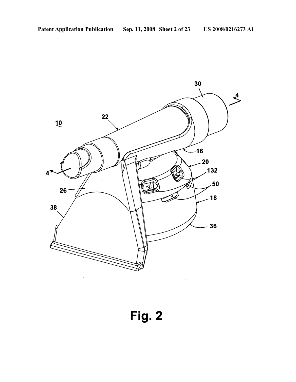 Accessory Tool for a Vacuum Cleaner - diagram, schematic, and image 03