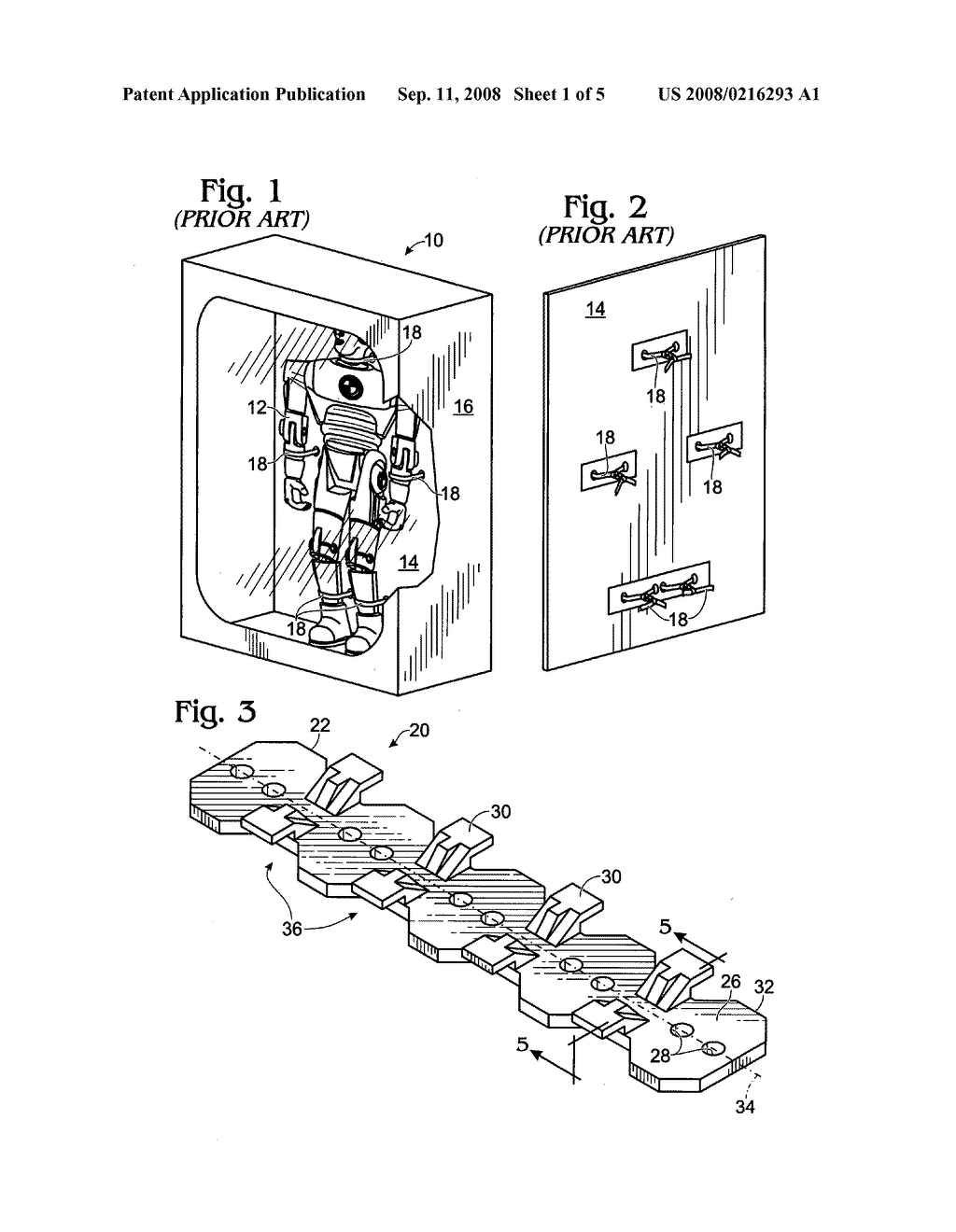 Cleat for securing packaging ties - diagram, schematic, and image 02