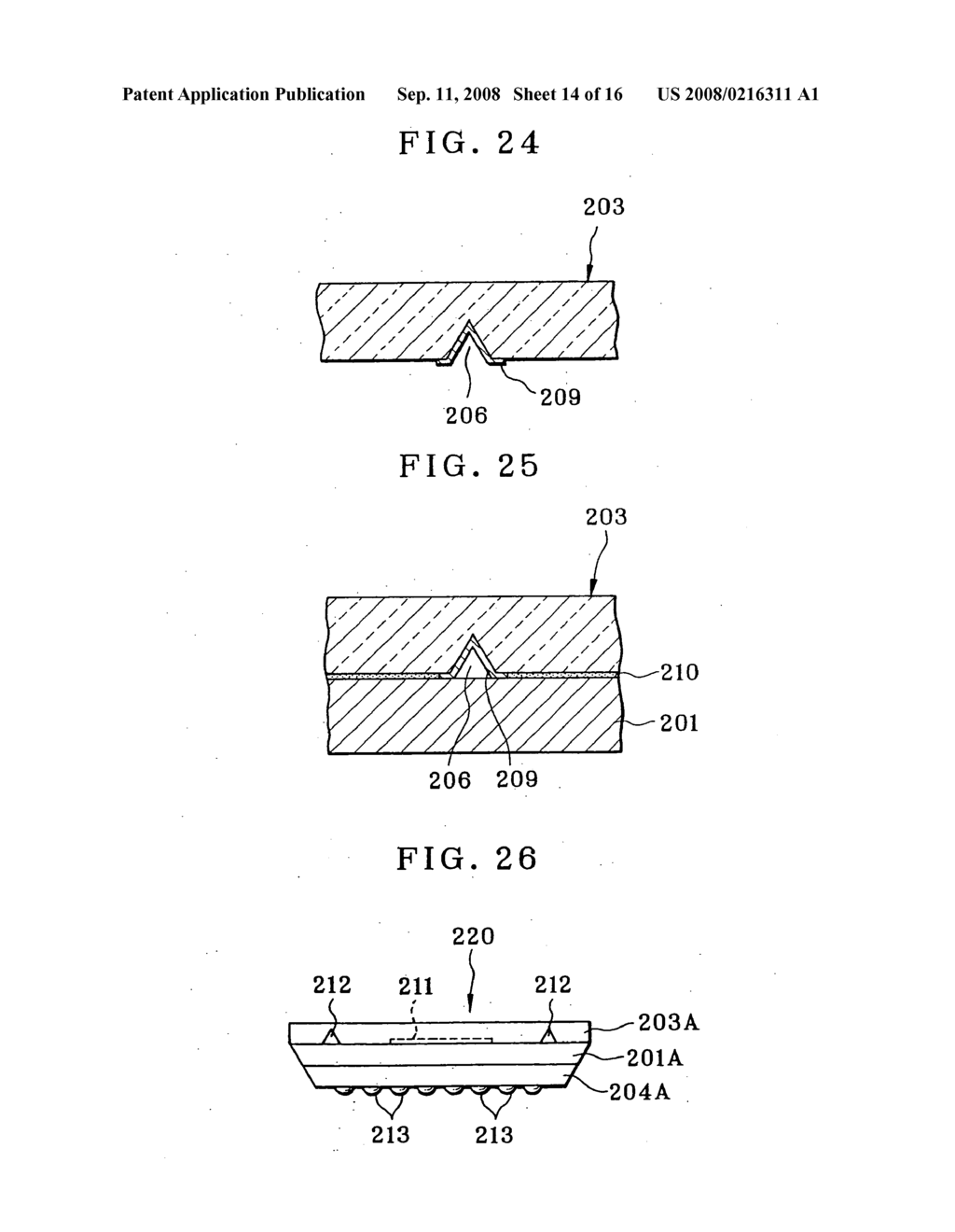 Producing method of solid state pickup device, and attaching method and device for the same - diagram, schematic, and image 15