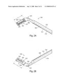 Ergonomic razor and blade assembly and device for storing and dispensing blade assemblies diagram and image