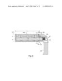 Ergonomic razor and blade assembly and device for storing and dispensing blade assemblies diagram and image