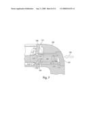 Ergonomic razor and blade assembly and device for storing and dispensing blade assemblies diagram and image